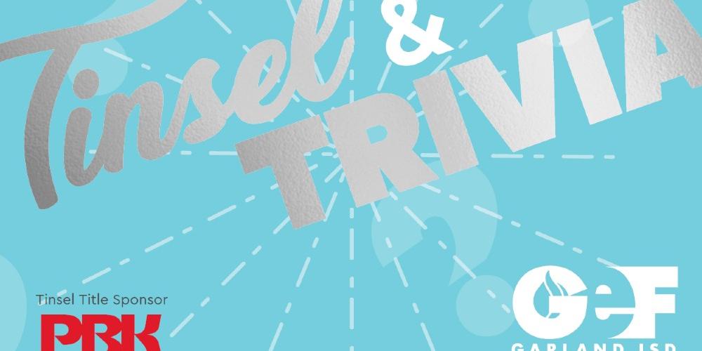 Tinsel and Trivia Save the Date