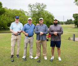 Core team of golfers