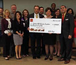 GISD Education Foundation Board receives Wells Fargo donation