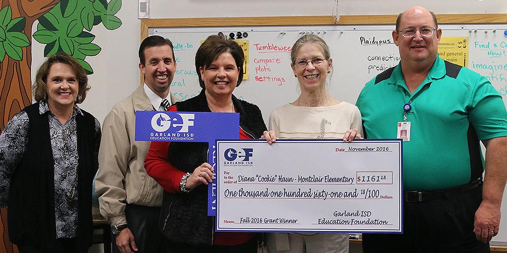 Fall 2016 Education Foundation Grant Award Winner